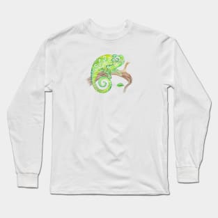 Swirly Chameleon Long Sleeve T-Shirt